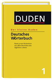 Duden. Der kleine Duden. Deutsches Wörterbuch