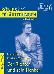 Königs Erläuterungen und Materialien, Bd.42, Der Richter und sein Henker