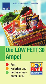 Die LOW FETT 30 Ampel: Fett, Kalorien und Fettkalorienanteil in %